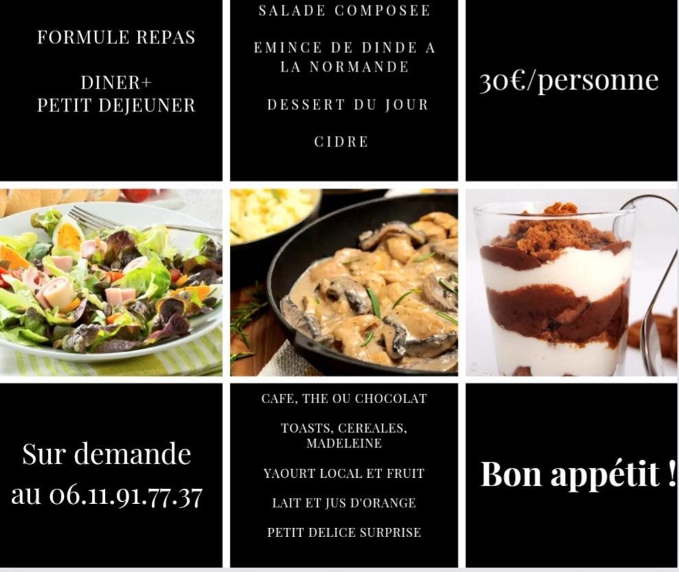 Le Cezembre Gite La Taniere Moidrey Buitenkant foto